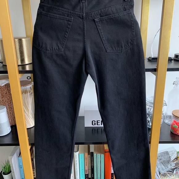 Balenciaga 20SS Black Straight Leg Jeans Size 21 - Picture 5 of 8